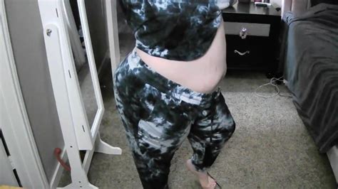 Milf Letting Her Gut Hand Out ThisVid