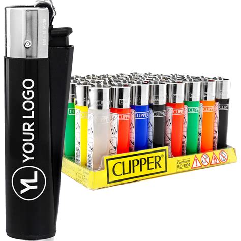 Save Big On Assorted Colors Pad Print Clipper Lighters Printed With