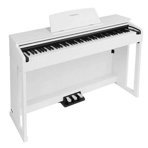 Medeli Dp Wh Digitalpiano Mit Stand