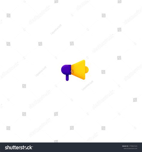 Loudspeaker Megaphone Bullhorn Icon Or Symbol Royalty Free Stock