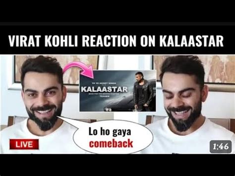 Virat Kohli Reaction Kalaastar Song Yo Yo Honey Singh Honey