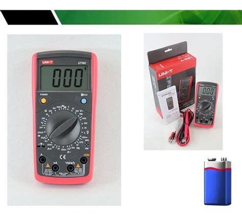 Tester Mult Metro Digital Uni T Ut C Capac Temp Electro Env O Gratis