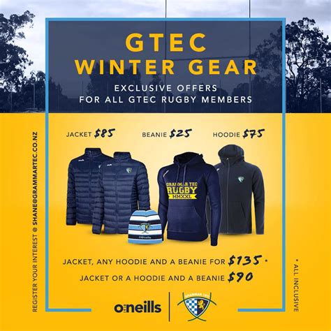 Gtec Supporters Gear 2021 Winter Pack Now Available