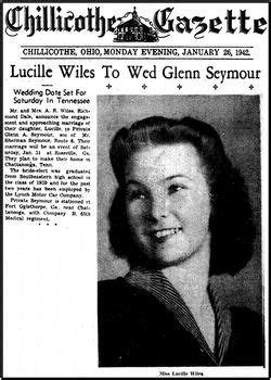 Helen Lucille Wiles Seymour 1922 1992 Homenaje De Find A Grave