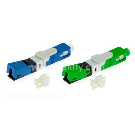 Ftth Sc Apc Upc Fiber Optic Mechanical Connector Sm Single Mode Sc Fast