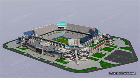 Hard Rock Stadium Miami-Florida USA 3D | CGTrader