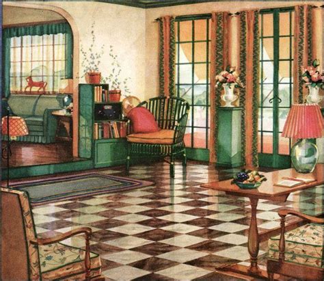 25 Cool Illustration Pics Of Armstrong S Interior Designs In The 1920s