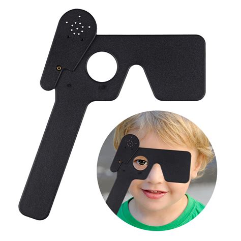 Customized Lorgnette Pinhole Occluder For Eye Exams