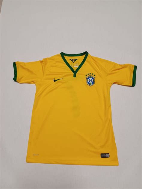 Nike Hulk Brazil world cup 2014 football soccer jersey 7 | Grailed