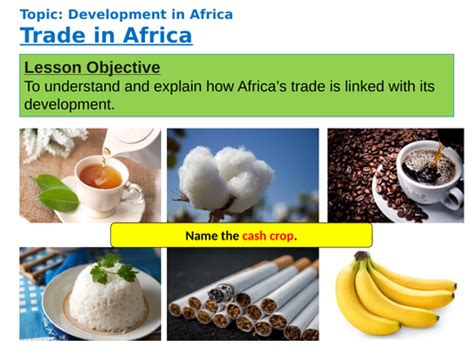 Trade in Africa | Teaching Resources