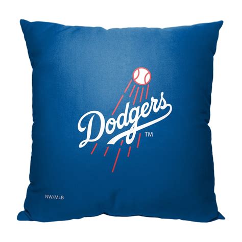 MLB Mascots Los Angeles Dodgers Printed Throw Pillow - On Sale - Bed ...