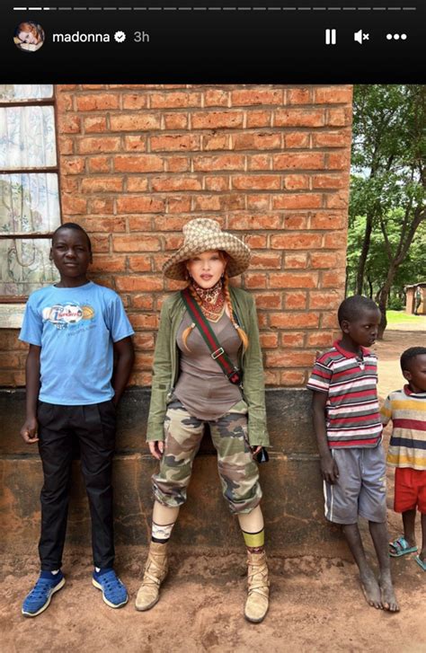 Madonna and Her Kids Dance and Sing During Africa Trip