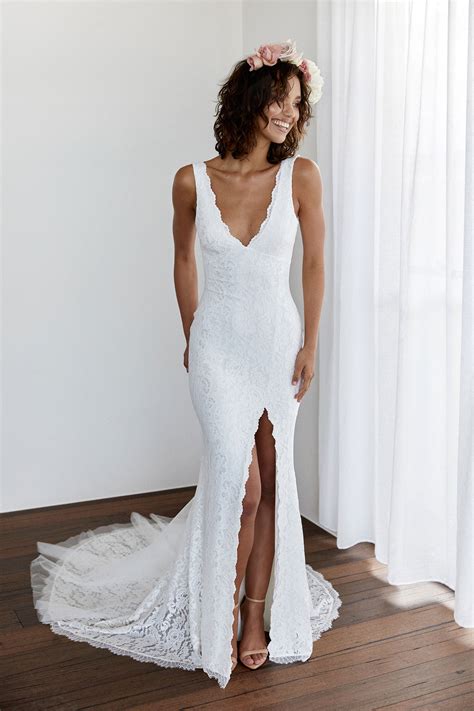 Lumi Gown Eco Lace Wedding Dress Grace Loves Lace