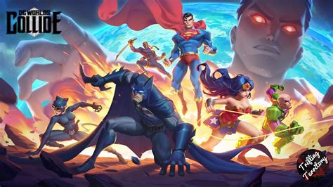 DC Worlds Collide Android IOS RPG Gameplay YouTube