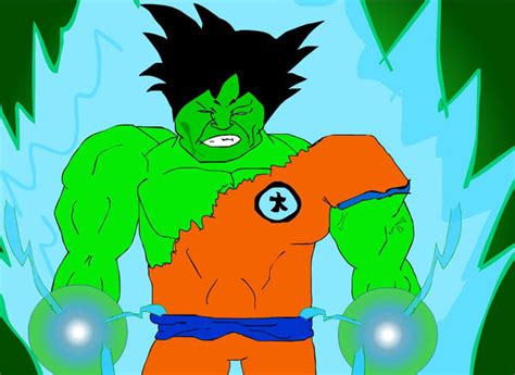 Saiyan Hulk By Melucky On Deviantart