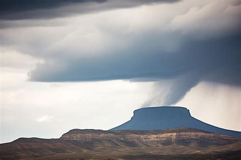 Premium Photo | Dramatic Nature Dark Funnel Cloud Formation