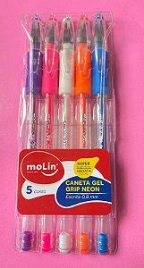 Caneta Gel Grip Molin Planet Paper Papelaria