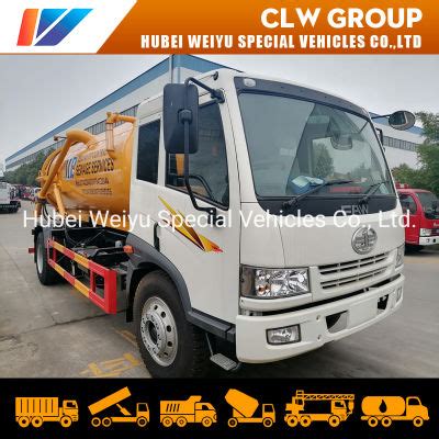 Rhd Faw J K Liters Vacuum Septic Tanker Truck M Sewage Suction