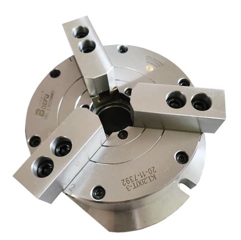 Stainless Steel Jaw Vertical Hollow Chuck For Sc Cnc Machine