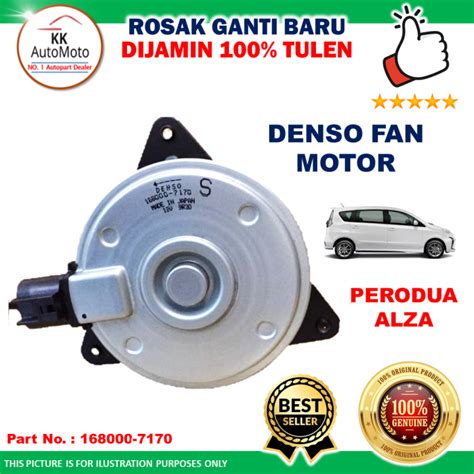 Perodua Alza Denso Fan Motor Lazada