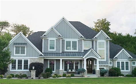 How to Replicate my Gray Craftsman Style House Exterior - Caroline on Design