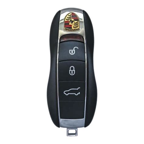 Porsche Cayenne Macan Panamera 911 Smart Key Shell Cover With Badge