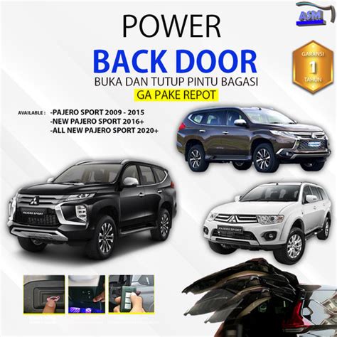 Promo Power Back Door Pintu Bagasi Otomatis Pajero Sport Electric