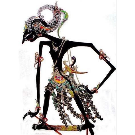 Jual Hiasan Dinding Cetak Wayang Plus Bingkai Real Pict Ukuran