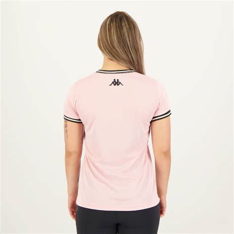 Camisa Kappa Vasco Outubro Rosa Feminina Futfanatics