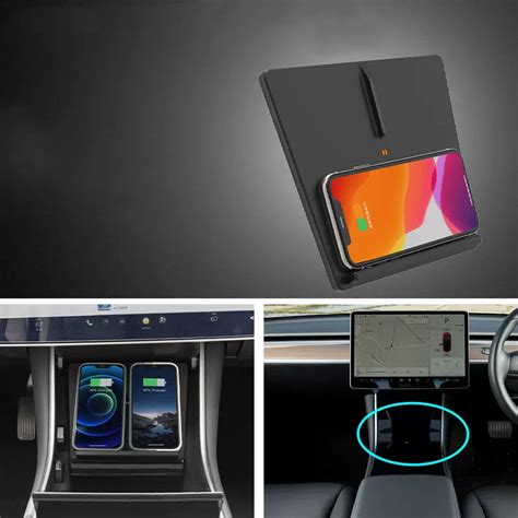 Wireless Phone Charger for Tesla Model 3（2017-2020）