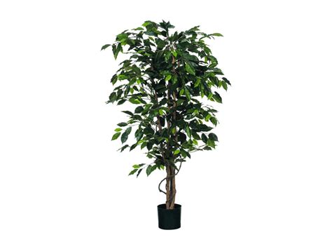 Kunstplant van polyester en plastic 150 x Ø85 Groen FICUS