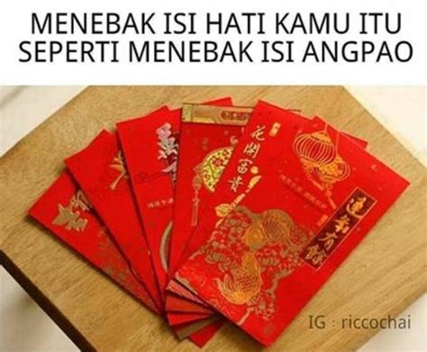 Meme Lucu Minta Angpao Wajib Dikeluarin Pas Imlek