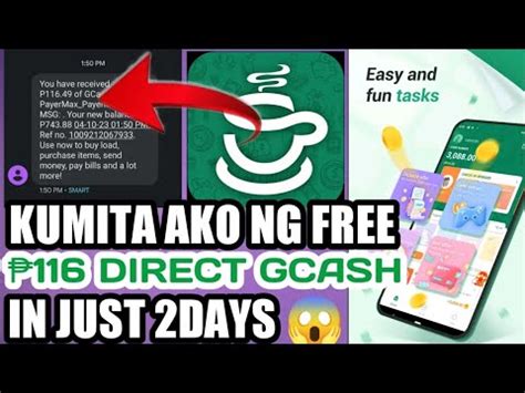 KUMITA AKO NG FREE 116 PESOS IN JUST 2 DAYS WITHDRAW DIRECT TO