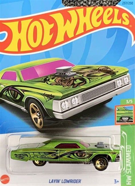 Hot Wheels Lowrider Toy Car Layin Lowrider HW Slammed