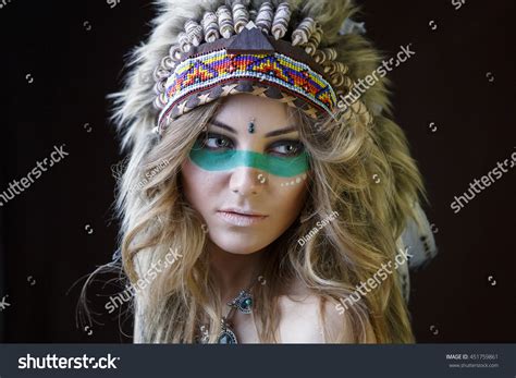 Portrait Beautiful Girl Naked Dress Indian Stock Photo 451759861 Shutterstock