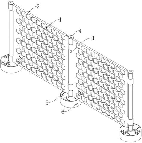 一种建筑施工快装式防护围挡的制作方法