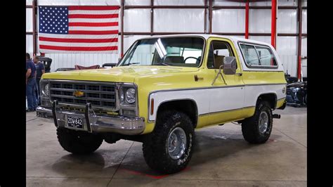 1979 Chevrolet K5 Blazer For Sale Walk Around Video 79k Miles Youtube