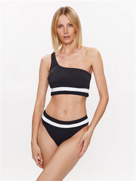 Seafolly Bikini Oberteil Slice Of Splice Schwarz Modivo De