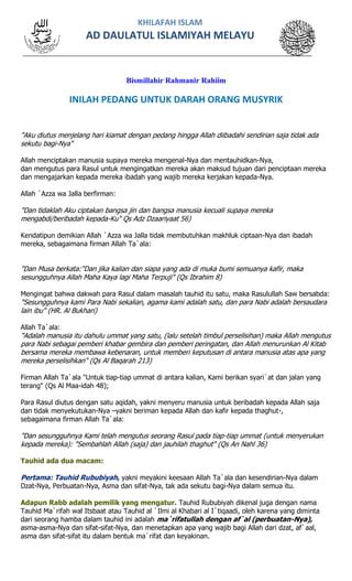 Darah Orang Musyrik PDF