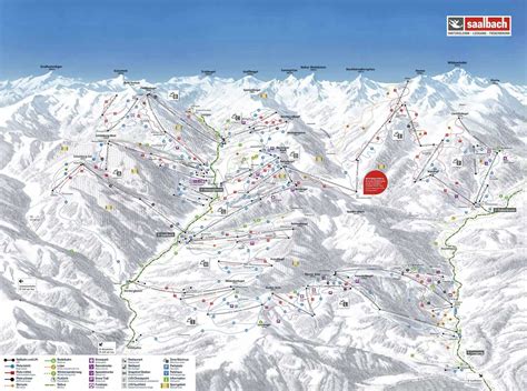 Das Skigebiet Saalbach Hinterglemm Leogang Fieberbrunn