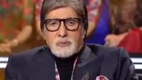 Video Of Amitabh Bachchan Narrating Inspirational Story On Kbc Wins