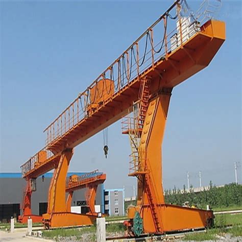 Fem Standard 10t Box Type Single Girder Gantry Crane China 16t Remote