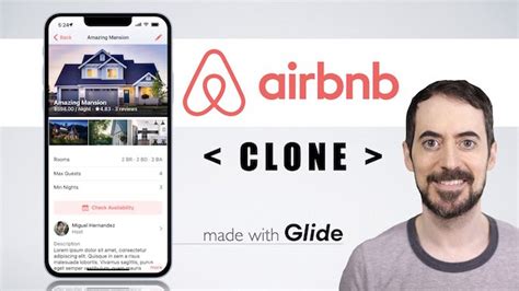 AirBNB Clone App Template Made With Glide GRUMO