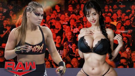 Wwe Full Match Rounda Rousey Vs Ame Chan Monday Night Raw Full