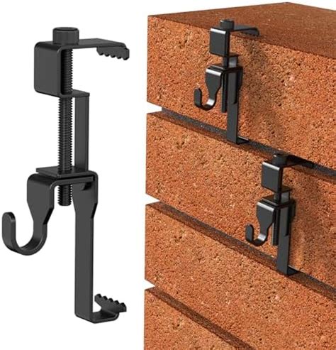 Lewufe Stainless Steel Brick Wall Clips Brick Hooks Clamp Outdoor