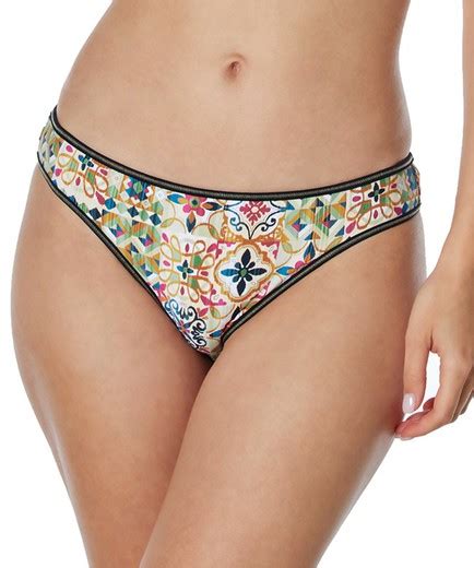 Bikini Red Point Braguita Básica Estampado Mosaicos Tienda Azulik