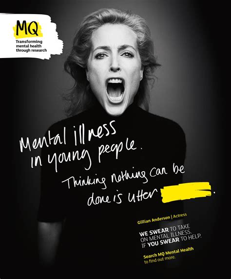 Gillian Anderson Pushes For Mental Health Cure The Marketing Society