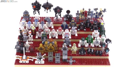 My incomplete LEGO Star Wars Droid collection so far - Feb. 2016