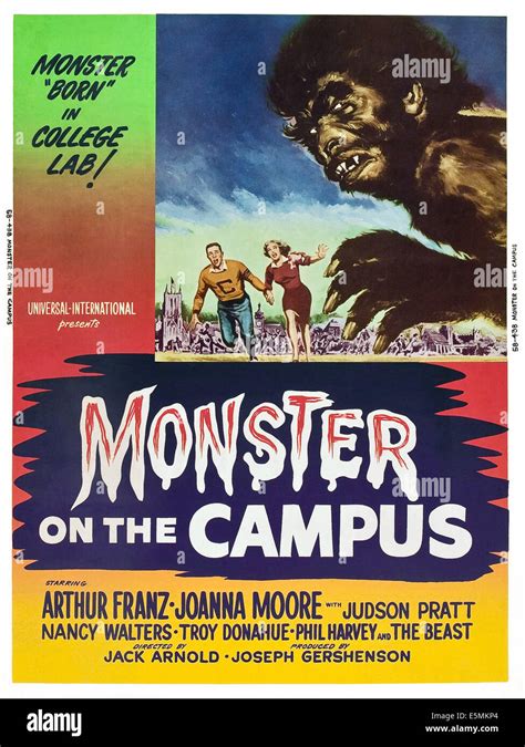 Monster on the campus hi-res stock photography and images - Alamy