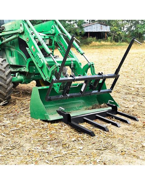 VEVOR Debris Forks For 48 Bucket Clamp On Forks For Tractor